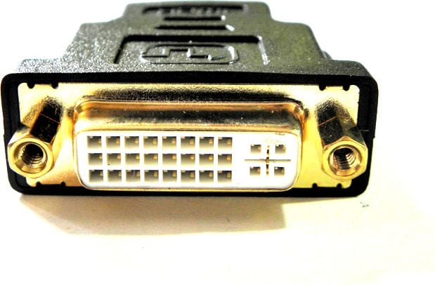 Adaptor LechPol HDMI - DVI-I AV negru (ZLA0618)