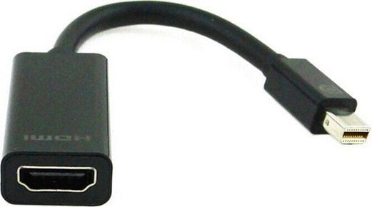 Adaptor Mini Displayport la HDMI T-M Negru, A-MDPM-HDMIF-02