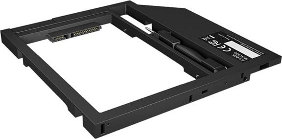 Adaptor pentru 2.5'' HDD/SSD in compartimentul DVD pentru Notebook , Raidsonic , SATA (15 pin)