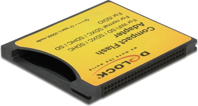 Adaptor pentru card de memorie (sd / sdhc / sdxc / isdio) Impakt - pentru tipuri de memorie compact flash I (cf)