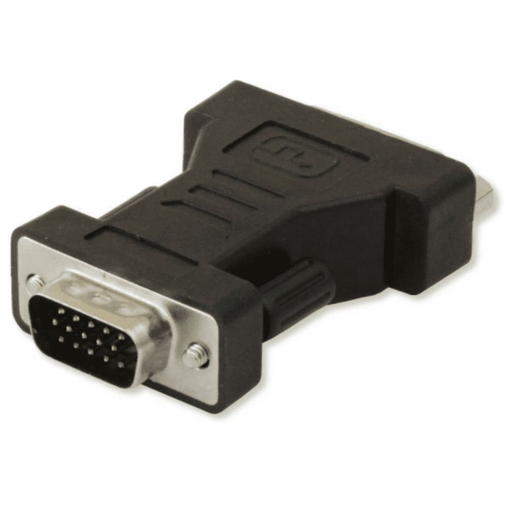 Adaptor Techly AV DVI-I - D-Sub (VGA) negru (304451)