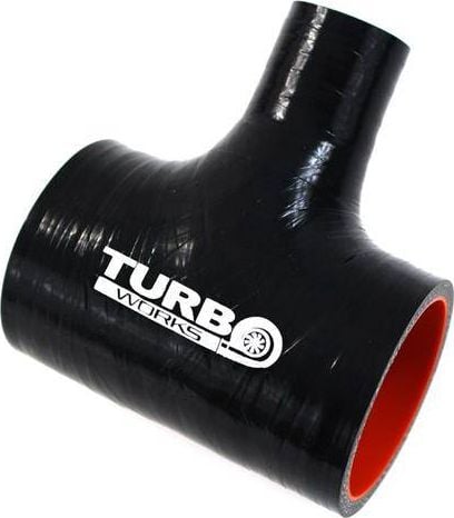 Adaptor TurboWorks T-Piece TurboWorks Pro Black 38-9mm