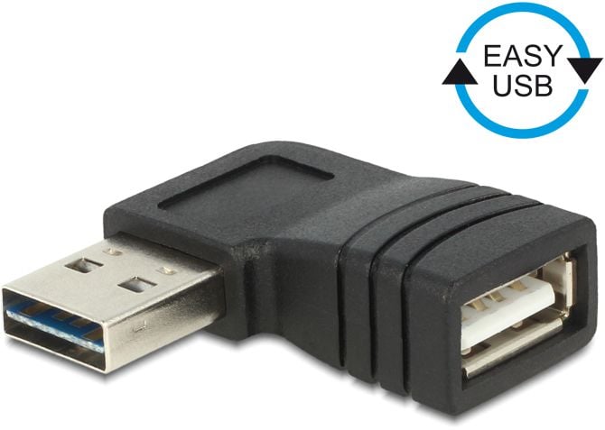 Adaptor USB Delock USB - USB Negru (65522)