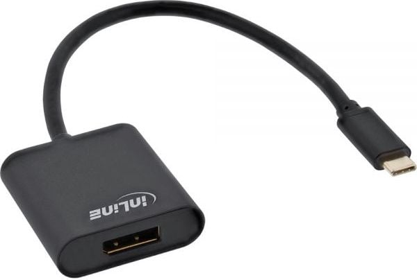 Adaptor USB InLine USB-C - DisplayPort negru (64102B)