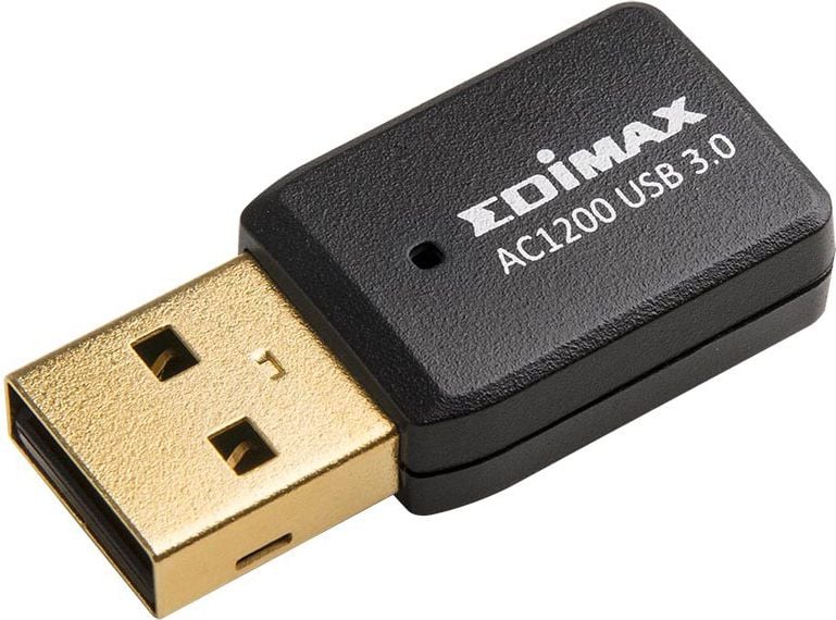 Adaptor wireless Edimax EW-7822UTC, AC1200 Dual-Band MU-MIMO, USB 3.0