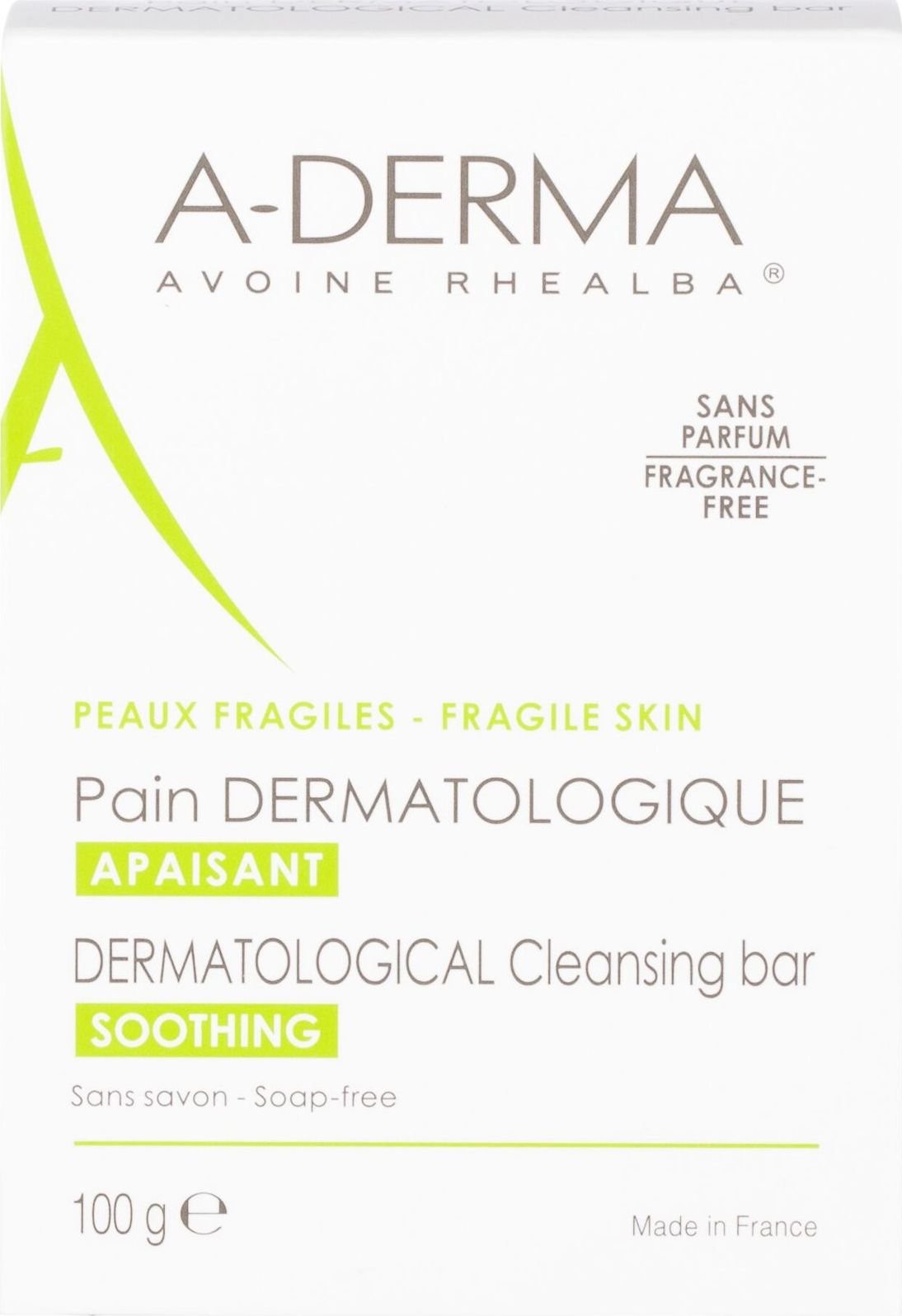 A-Derma A-Derma Les Indispensables Dermatological Cleansing Bar Sapun 100g