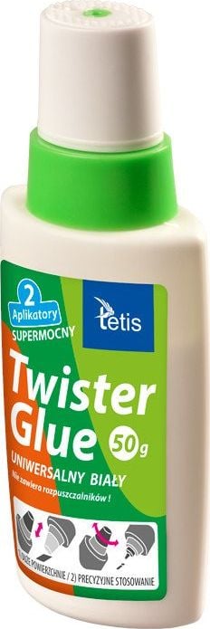 Adezivi si benzi adezive - Adeziv universal Tetis alb Twister Glue 50g
