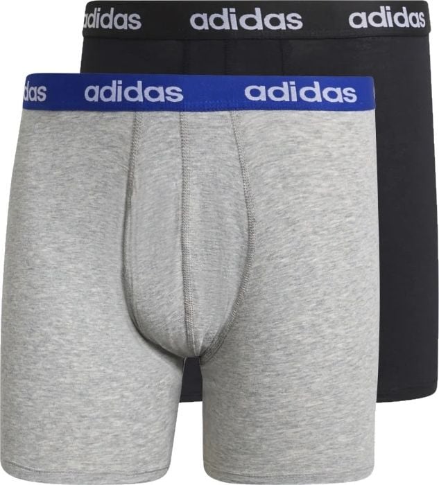 Adidas adidas Linear Brief Boxer Pachet 2 GN2072 S Negru