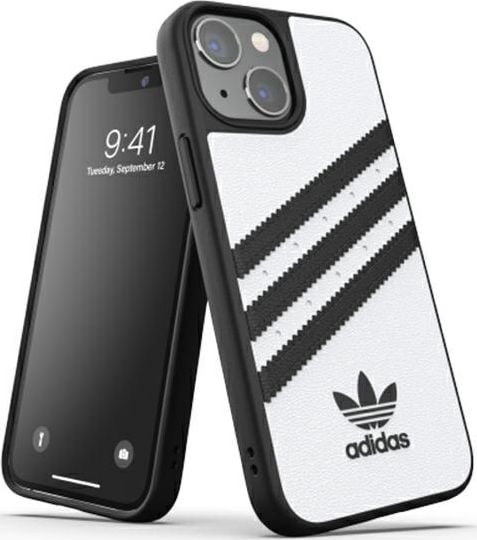 Adidas Adidas OR Husa mulata PU iPhone 13 mini 5.4` alb/alb 47081