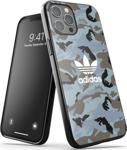 Adidas Adidas OR SnapCase Camo iPhone 12 Pro Max x albastru/negru 43703