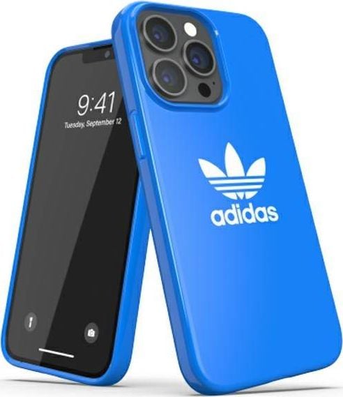 Adidas Adidas OR SnapCase Trefoil iPhone 13 Pro / 13 6.1` albastru/bluebird 47099