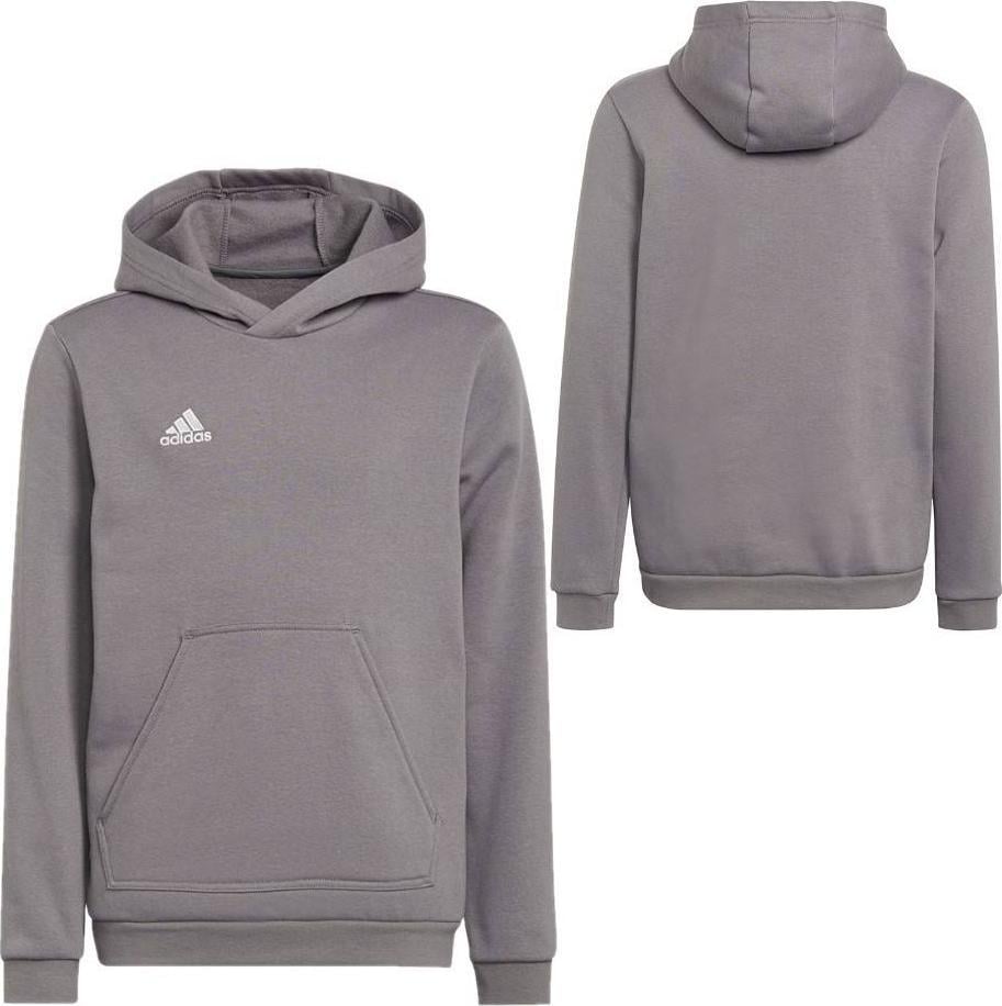 Adidas Bluza adidas ENTRADA 22 Hoody H57515 H57515 szary 152 cm