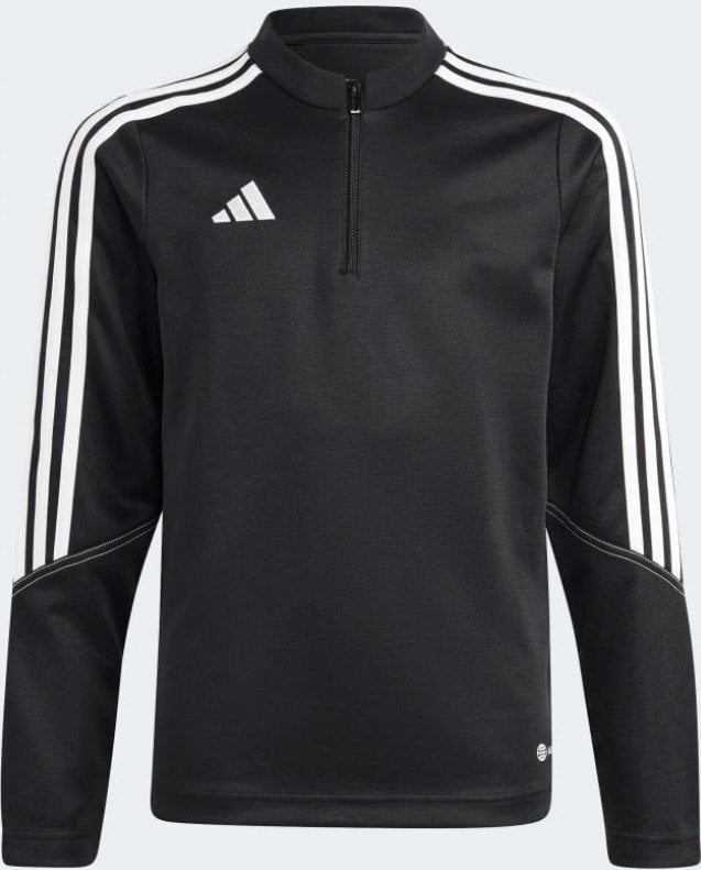 Bluza de antrenament pentru copii Adidas Tiro 23 Training Top Jr HS3618, culoarea albastru închis.