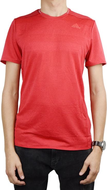 Tricou Adidas pentru bărbați Supernova Tricou cu mânecă scurtă M roșu S. S (S94378)
