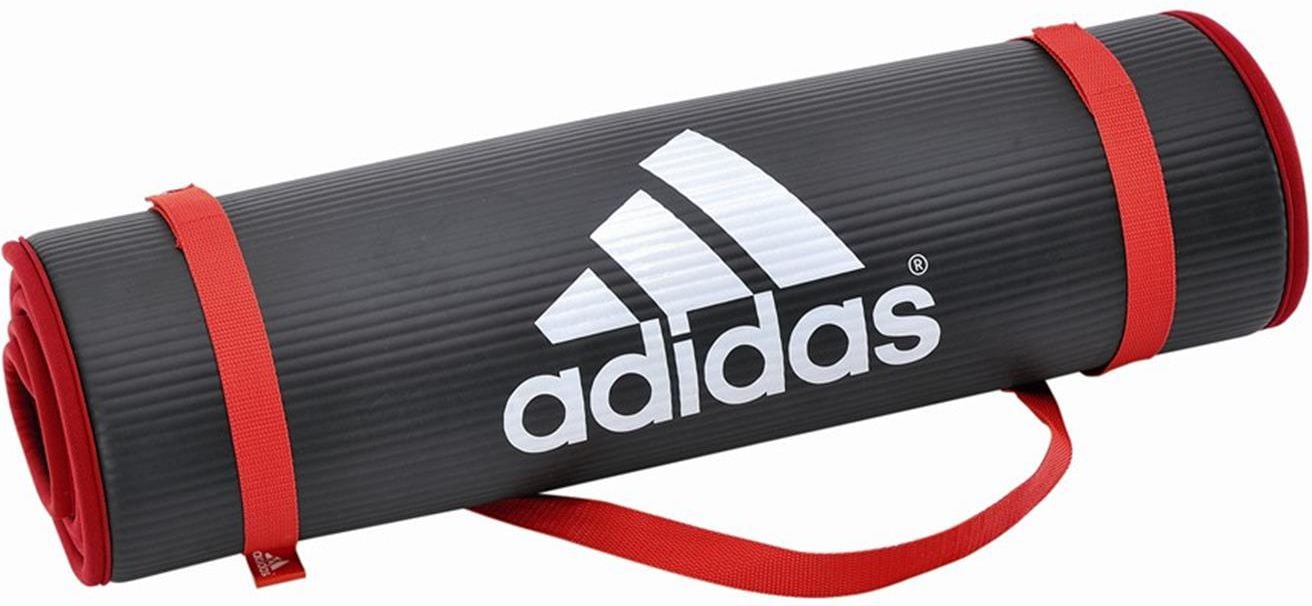 Adidas Mata treningowa ADMT-12235 183 cm x 61 cm x 1 cm czarno-czerwony