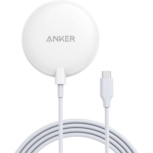 Încărcător cu inducție Anker PowerWave Magnetic Pad Lite (AKR001WHT)