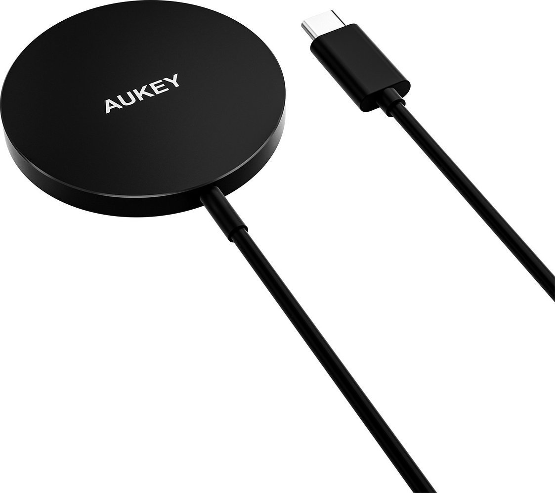 Ładowarka Aukey Aukey Ładowarka MagSafe Qi 15W, do iPhone 12/13/14