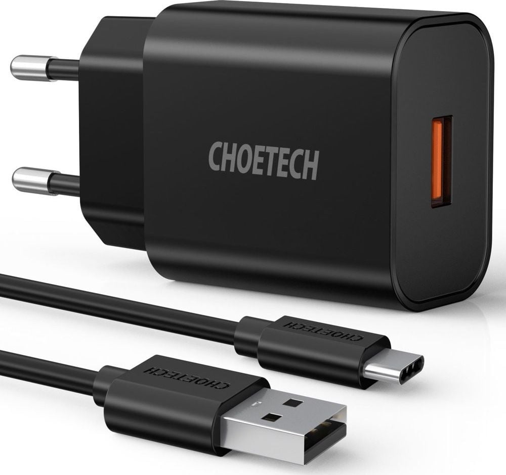 Ładowarka Choetech Q5003 1x USB-A 3 A (Q5003 BLACK)