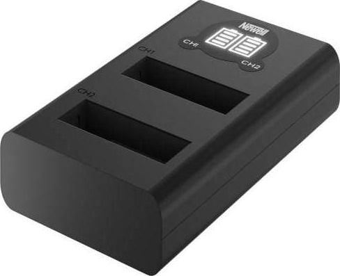 Încărcător pentru cameră Newell Încărcător Newell DL-USB-C cu două canale pentru baterii AB1 pentru Osmo Action