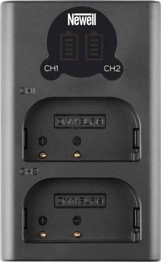 Încărcător pentru cameră Newell Încărcător Newell DL-USB-C cu două canale pentru baterii DMW-BLG10
