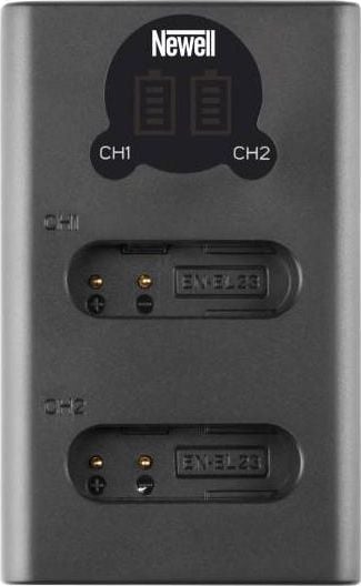 Încărcător pentru cameră Newell Încărcător Newell DL-USB-C cu două canale pentru baterii EN-EL23