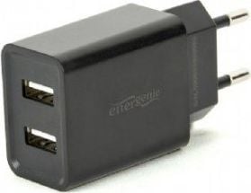Încărcător Energenie 2x USB-A 2.1A (EG-U2C2A-03-BK)