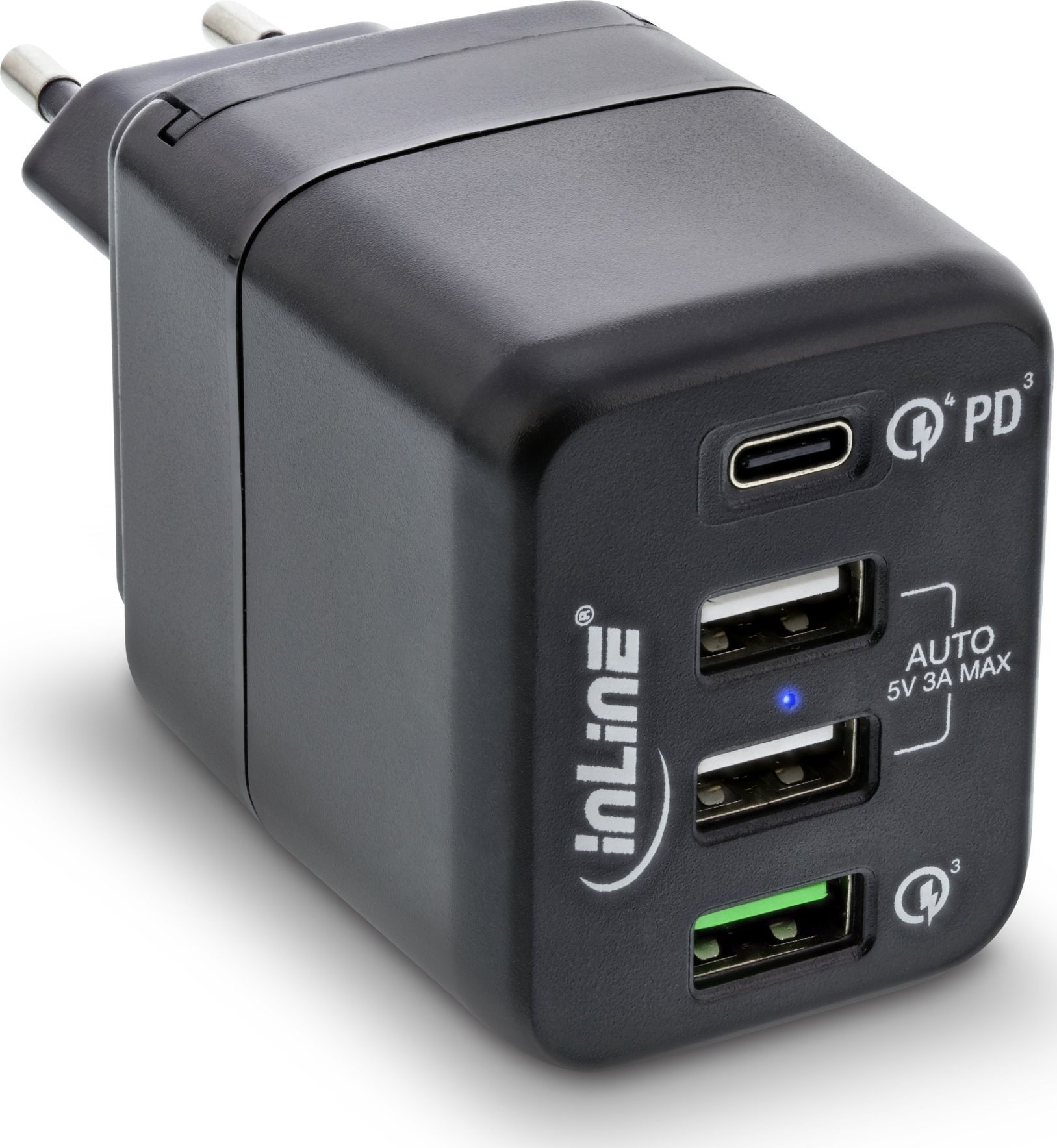 Încărcător InLine 3x USB-A 1x USB-C (31512S)