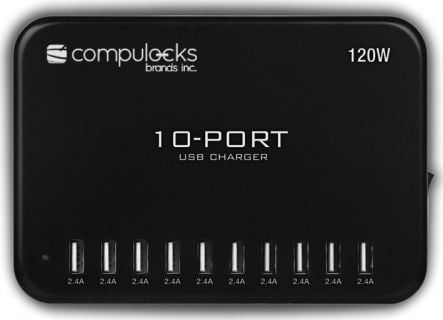 Ładowarka Maclocks 10x USB-A 2.4 A (M1-OR-10PORTUSBHUB-EU)