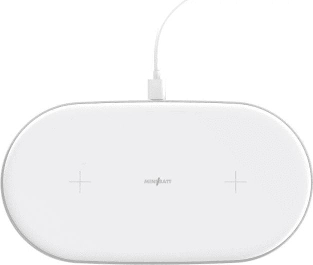 Incarcator wireless rapid Qi MiniBatt PowerAIR, 2 dispozitive,10 W