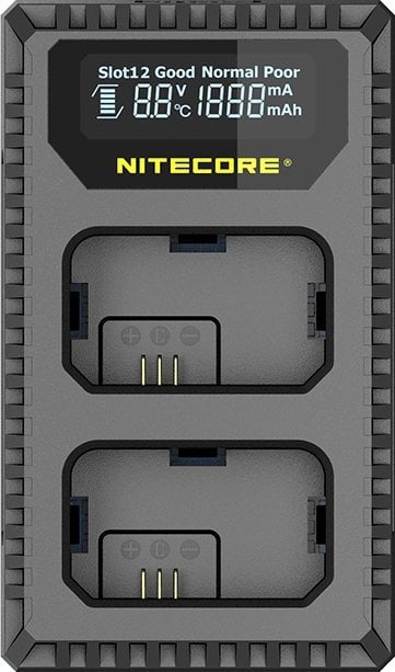 Ładowarka Nitecore Ładowarka Usb Na 2x Akumulator Sony Np-fw50 / Npfw50 + Ekran Lcd - Nitecore / Usn1