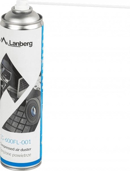 Aer comprimat 600 ml, Lanberg 42937, sistem tip spray