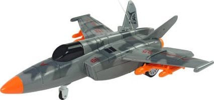 Aeronava militara, MIG-25 de jucarie, cu telecomanda pentru copii, LeanToys, 9549