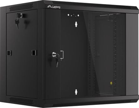 Agățat dulap 9U 19 inch 570X450 BLACK QUICK INSTALARE-WFFA-5409-10B