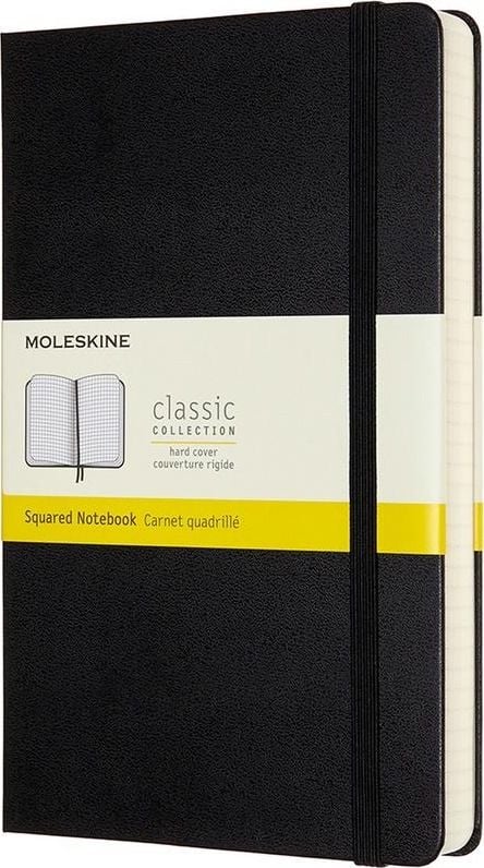 Agenda Moleskine, Classic Expanded, 13 x 21 cm, 70 g/m2, Negru