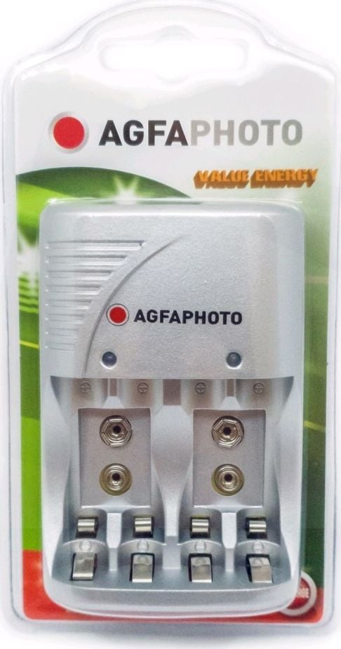 AgfaPhoto ACCUCharger Valoare energetică AA / AAA / 9V 140-849959