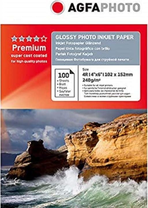 AgfaPhoto Premium Photo Hârtie lucioasă 240 g 10x15 cm Sheets 100