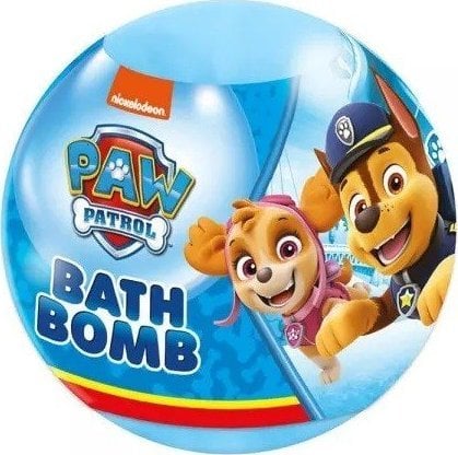 AIR VAL_Psi Patrol Bath Bomb musująca kula do kąpieli Jeżyna 100g