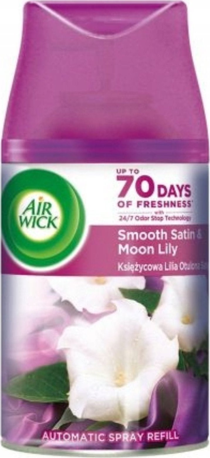 Air Wick Freshmatic Moon crin învelit în satin 250ml cartuș