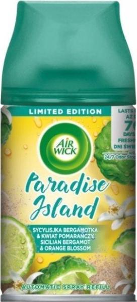 Reîncărcare Air Wick Air Wick Freshmatic Paradise Island pentru odorizant automat de bergamotă siciliană și floare de portocal