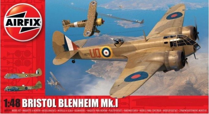 Kit model Airfix Airfix Bristol Blenheim Mk.1 1/48