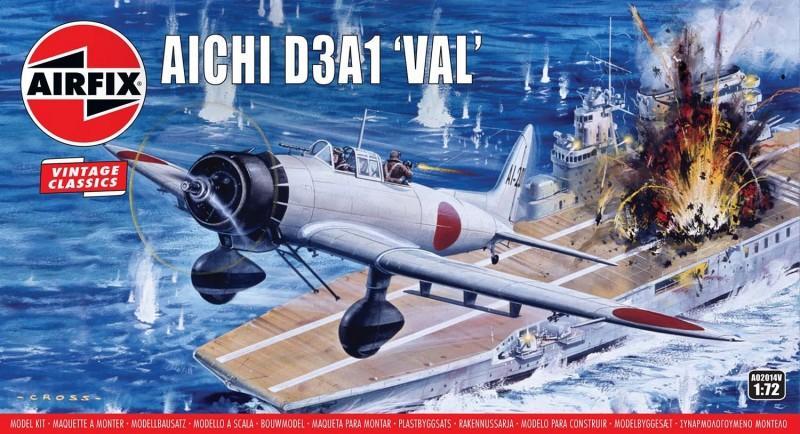 Airfix Plastic model Aichi D3A1 Val 1/72