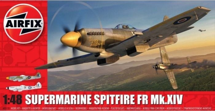 Kit model plastic Airfix Supermarine Spitfire XIV