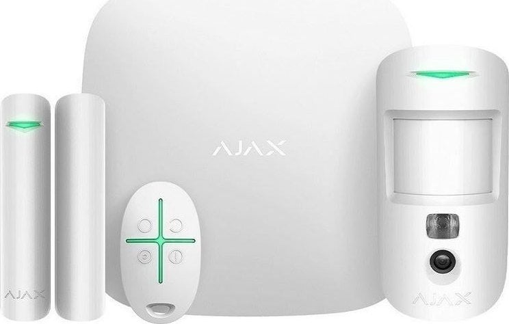 Ajax Zestaw alarmowy StarterKit Cam Biały