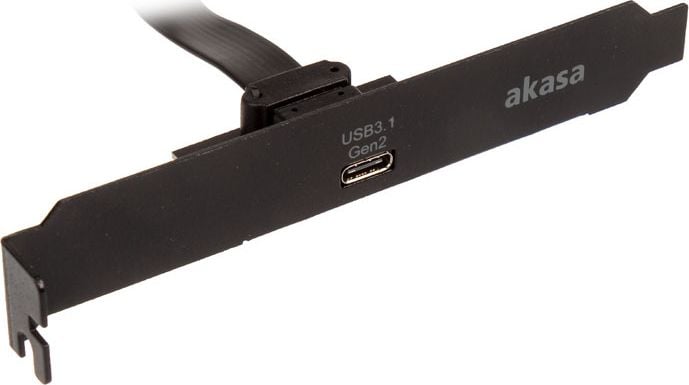 Akasa Herring cu 1x conector USB-C 3.1 Gen2 (AK-CBUB37-50BK)