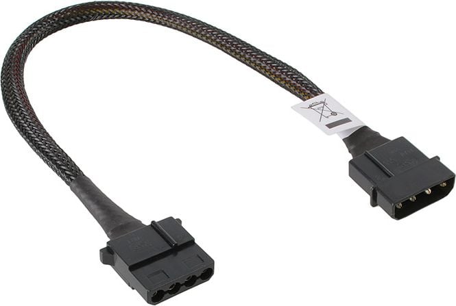 Akasa Molex - Molex, 0,3 m, negru (AKCBPW0230)