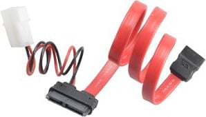 Cablu akasa Kombo SATA cablu SATA Slimline / Molex - 40cm AK-CB050-40