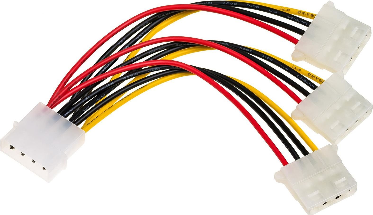 Cabluri - Cablu de alimentare , Akyga , AK/CA/40 Molex /3x Molex , 0.15 m