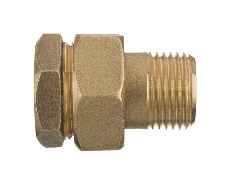 alamă cu filet simplu drept O-RING 1 „- ZM-17-025