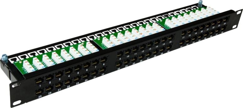 Dulap rack - elemente de asamblare Aicom PK030 Patchpanel 48 porturi UTP kat.6