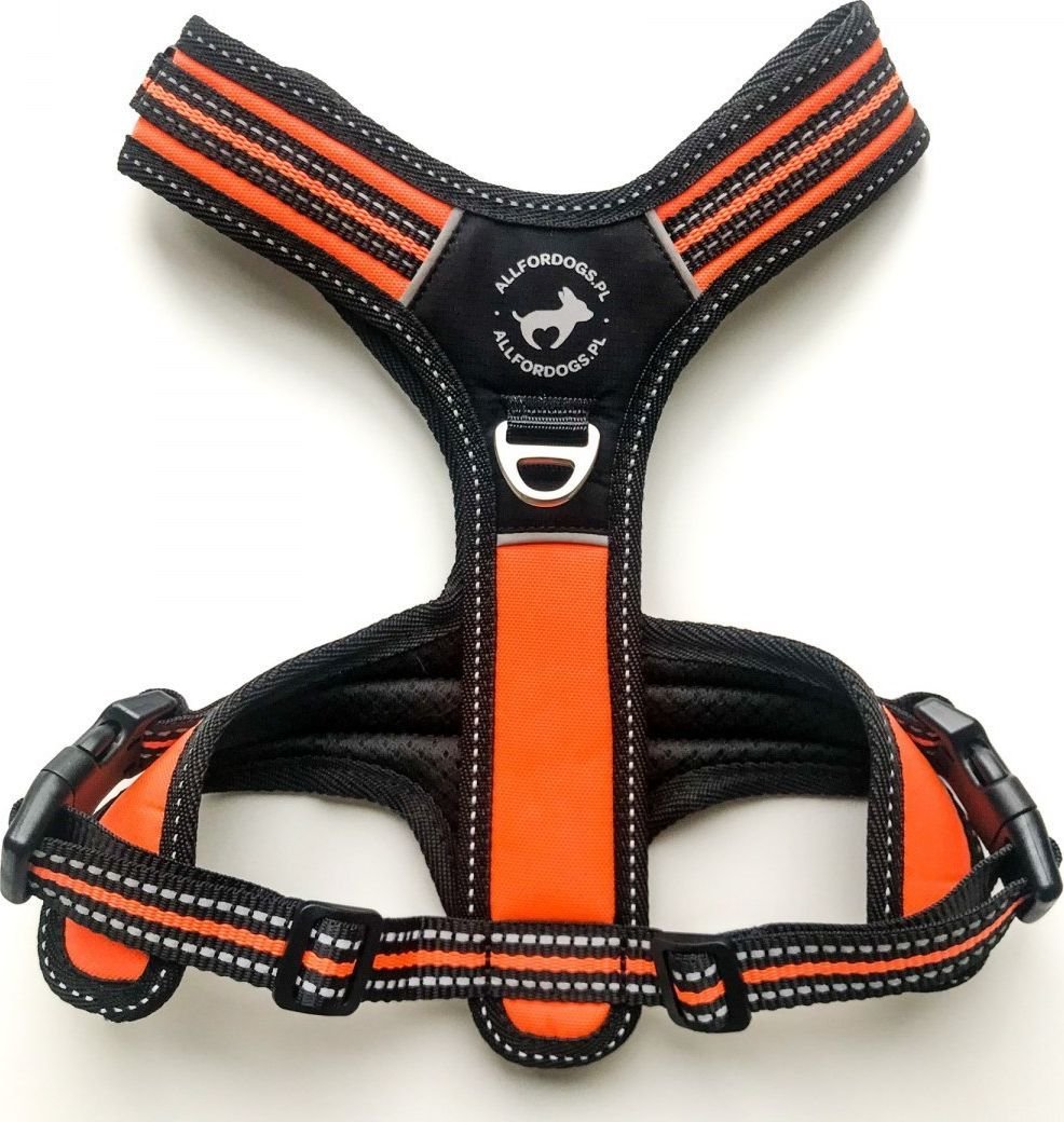 All For Dogs ALL FOR DOGS HARNASS 3x-SPORT ORANGE L